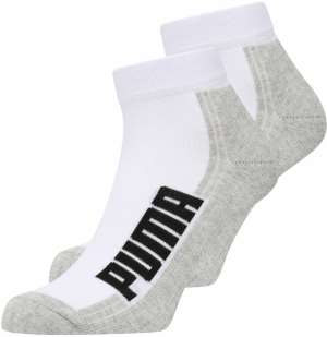 PUMA Ponožky  sivá / čierna / biela