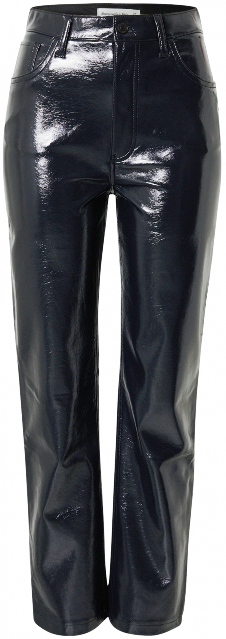 Abercrombie & Fitch Nohavice  tmavomodrá