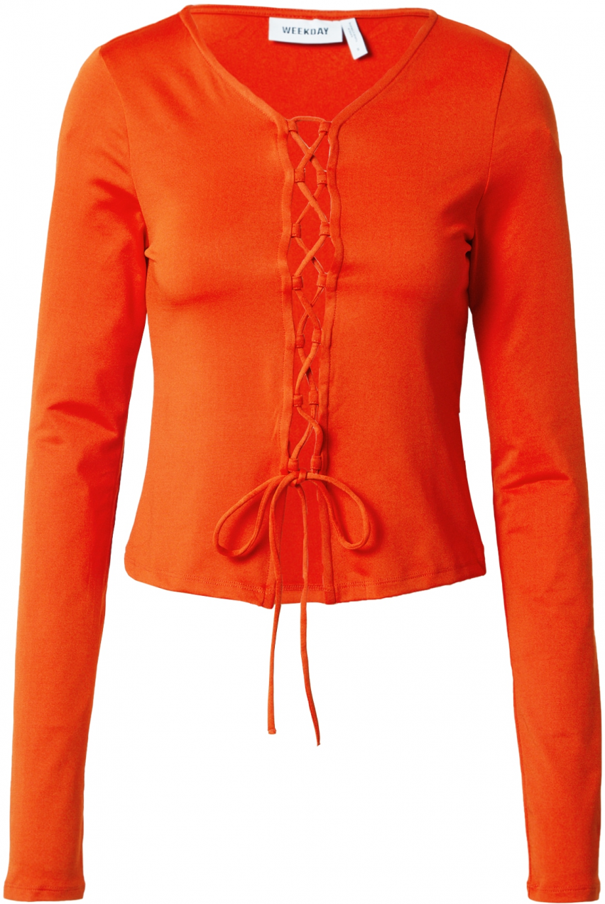 WEEKDAY Tričko  homárová