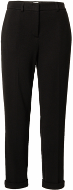 s.Oliver BLACK LABEL Chino nohavice  čierna
