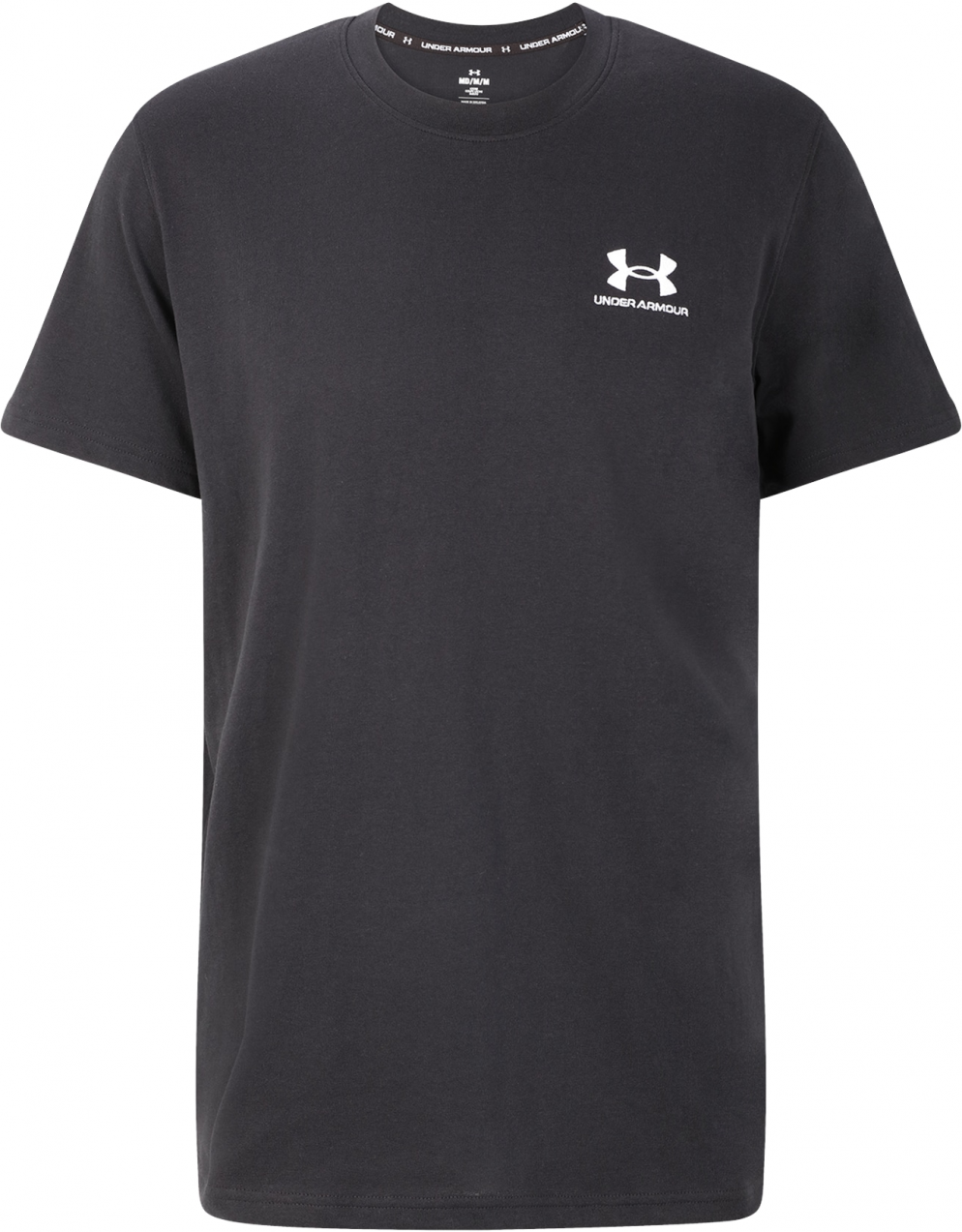 UNDER ARMOUR Funkčné tričko  čierna / biela