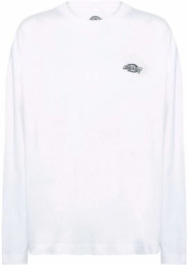 DICKIES Tričko 'SUMMERDALE'  čierna / biela