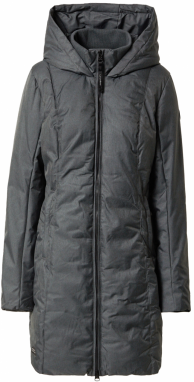 Ragwear Prechodný kabát 'AMARRI'  čierna melírovaná