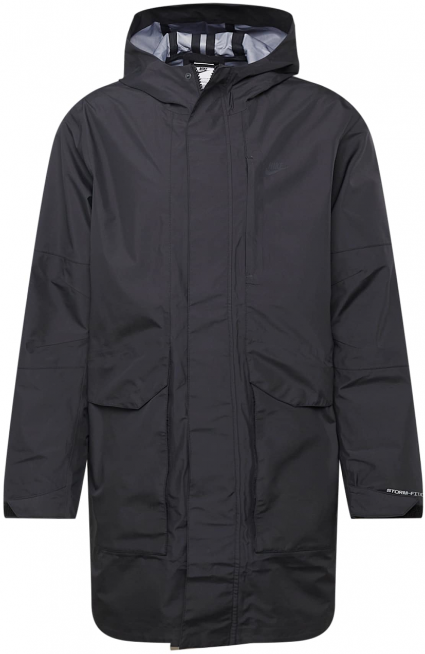 Nike Sportswear Prechodná parka  čierna