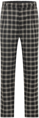 BURTON MENSWEAR LONDON Chino nohavice  čierna / biela