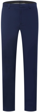 BURTON MENSWEAR LONDON Chino nohavice  tmavomodrá