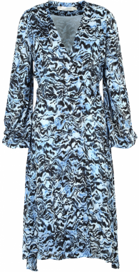 InWear Šaty 'Basira'  svetlomodrá / čierna