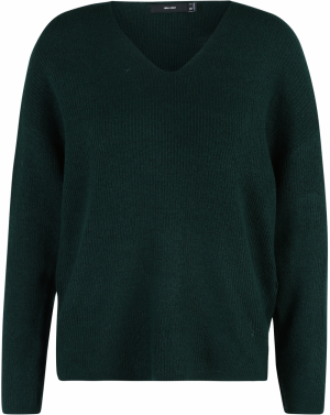VERO MODA Sveter 'Lefile'  smaragdová