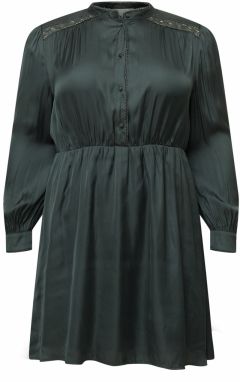 Guido Maria Kretschmer Curvy Collection Košeľové šaty 'Nathalie'  smaragdová
