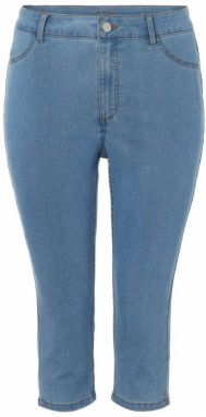 Vila Curve Džínsy  modrá denim