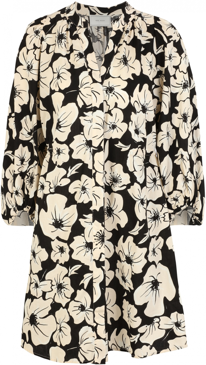 Neo Noir Košeľové šaty  krémová / čierna