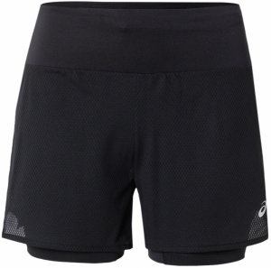 ASICS Športové nohavice  čierna / biela
