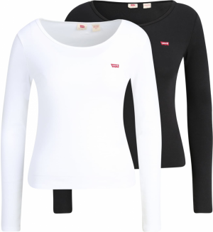 LEVI'S ® Tričko  červená / čierna / biela