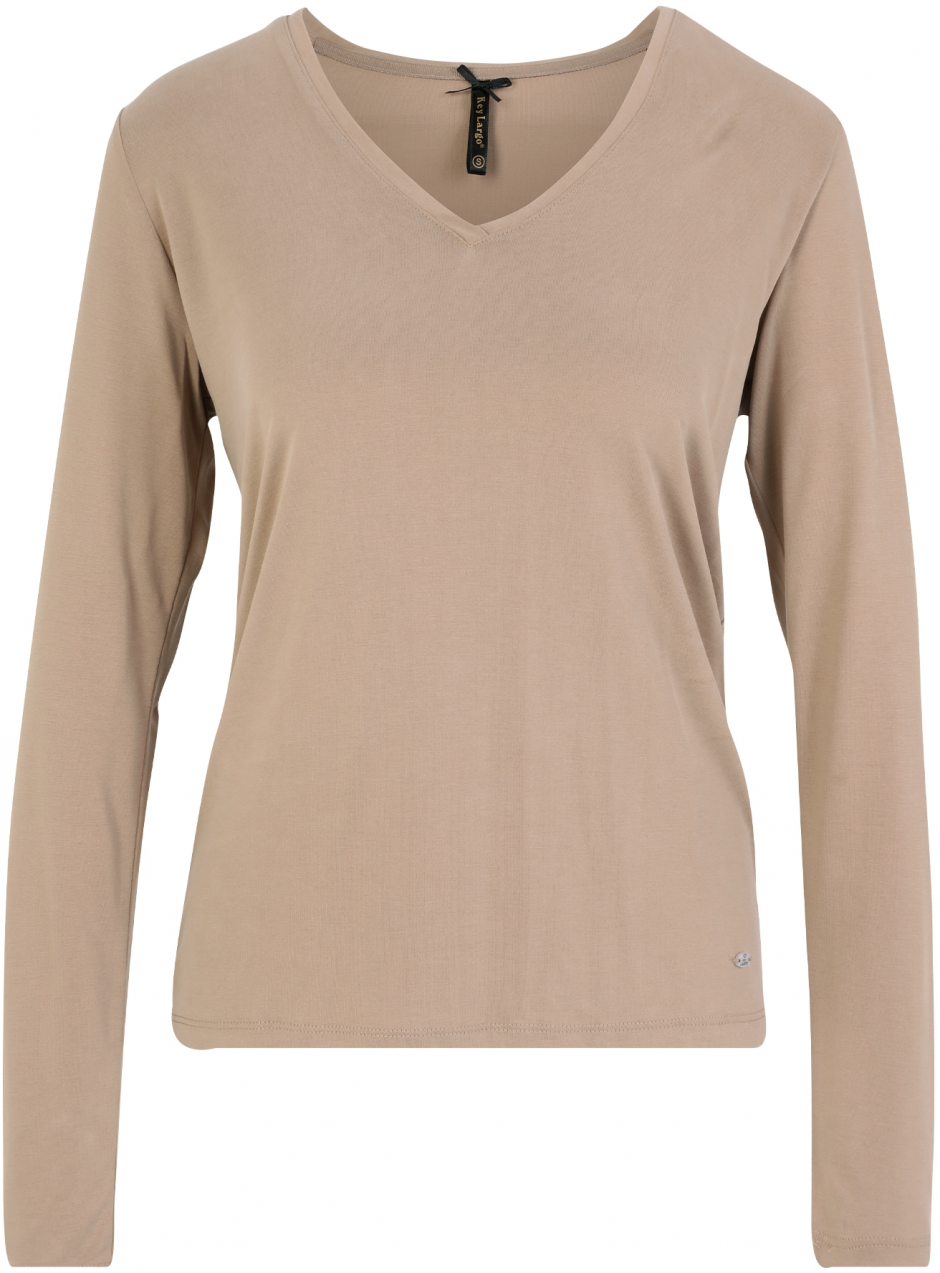 Key Largo Tričko 'TARA'  kapučíno