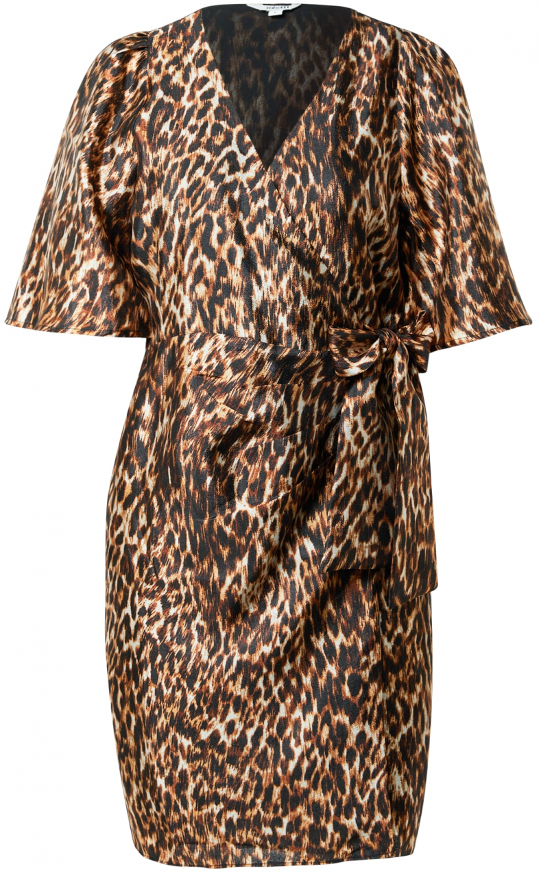 mbym Šaty 'Philina'  krémová / karamelová / čierna