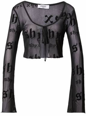 SHYX Tričko 'Lavina'  čierna