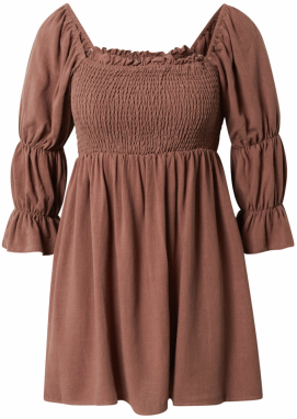 Nasty Gal Šaty  hnedá