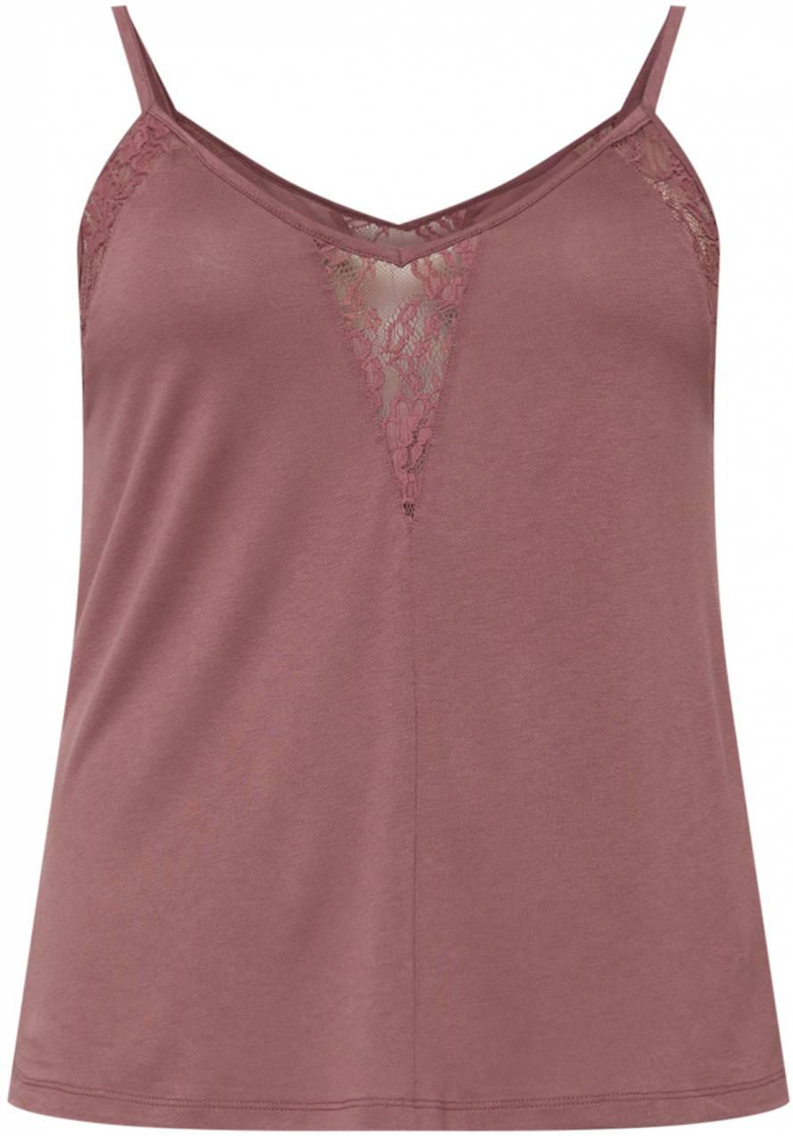 ABOUT YOU Curvy Top 'Loretta'  staroružová