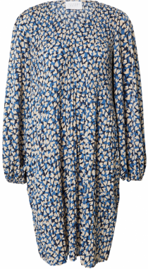 SISTERS POINT Šaty 'ESINA'  béžová / modrá / biela