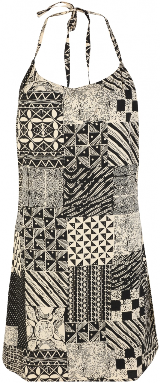 Nasty Gal Petite Šaty  béžová / čierna