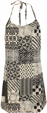 Nasty Gal Petite Šaty  béžová / čierna