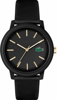 LACOSTE Analógové hodinky  zelená / červená / čierna / biela
