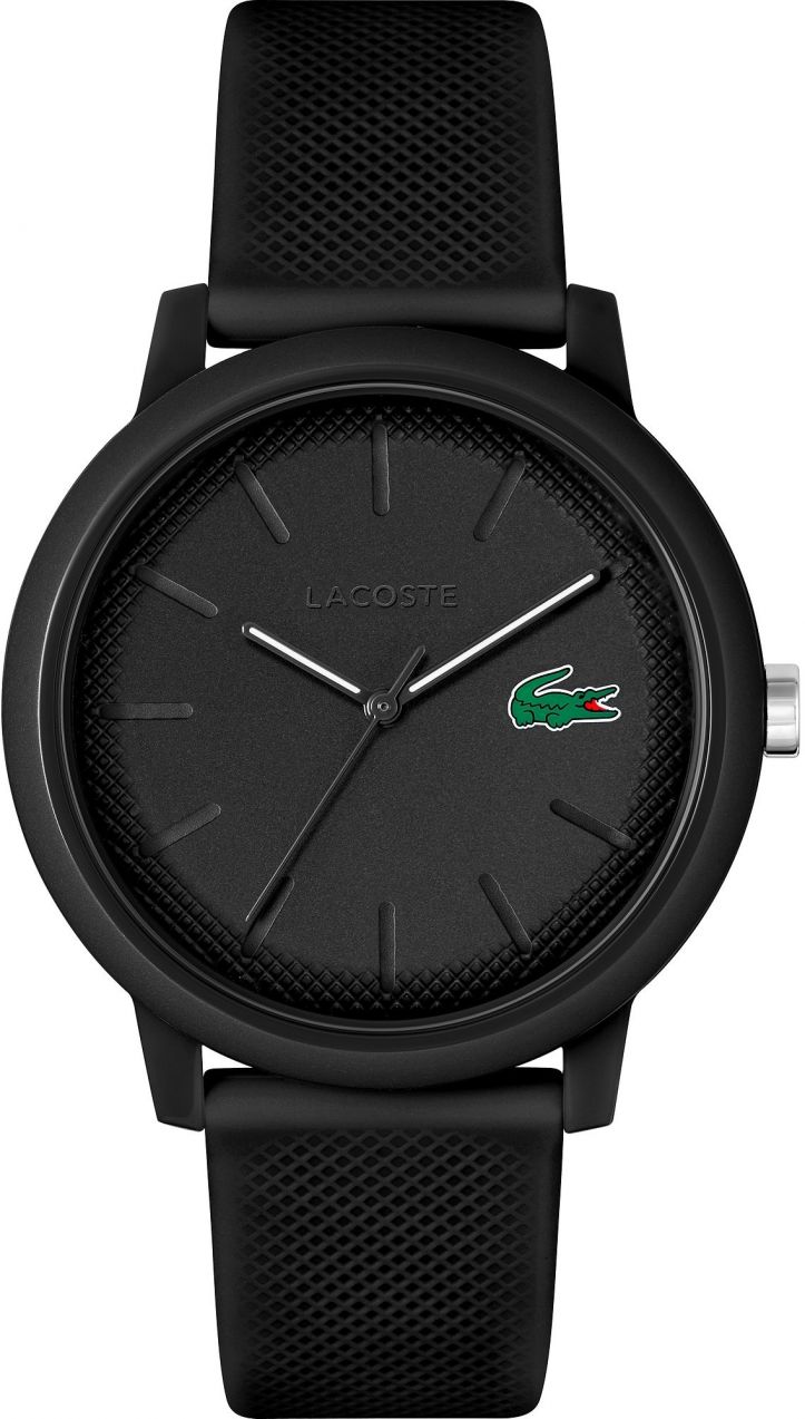 LACOSTE Analógové hodinky  zelená / červená / čierna / biela
