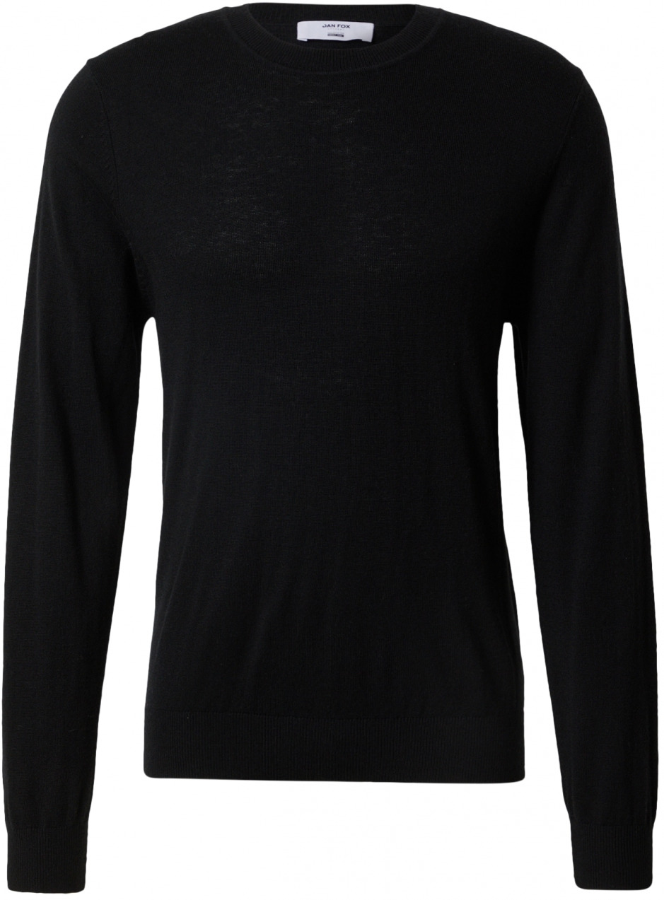 DAN FOX APPAREL Sveter 'Semih'  čierna