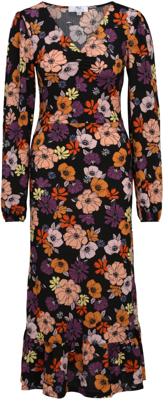 Dorothy Perkins Tall Šaty  zmiešané farby / čierna