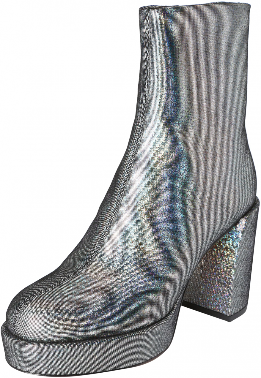 3.1 Phillip Lim Členkové čižmy 'NAOMI '  striebornosivá