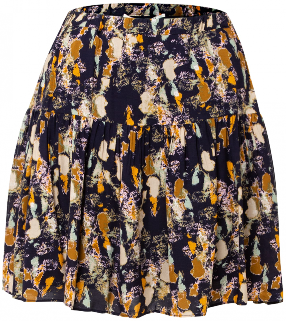 SECOND FEMALE Sukňa  béžová / námornícka modrá / hnedá / mätová