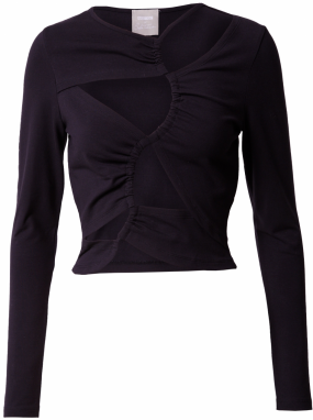 ABOUT YOU x Sofia Tsakiridou Tričko 'Milena'  čierna