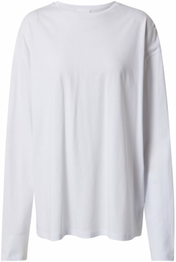 Ema Louise x ABOUT YOU Tričko 'Caren'  biela