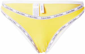 Calvin Klein Swimwear Bikinové nohavičky  indigo / žltá / biela