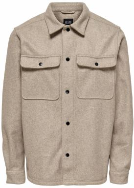 Only & Sons Prechodná bunda 'Ash'  béžová melírovaná