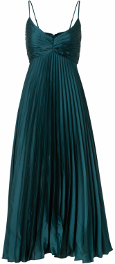 Abercrombie & Fitch Večerné šaty  modrozelená