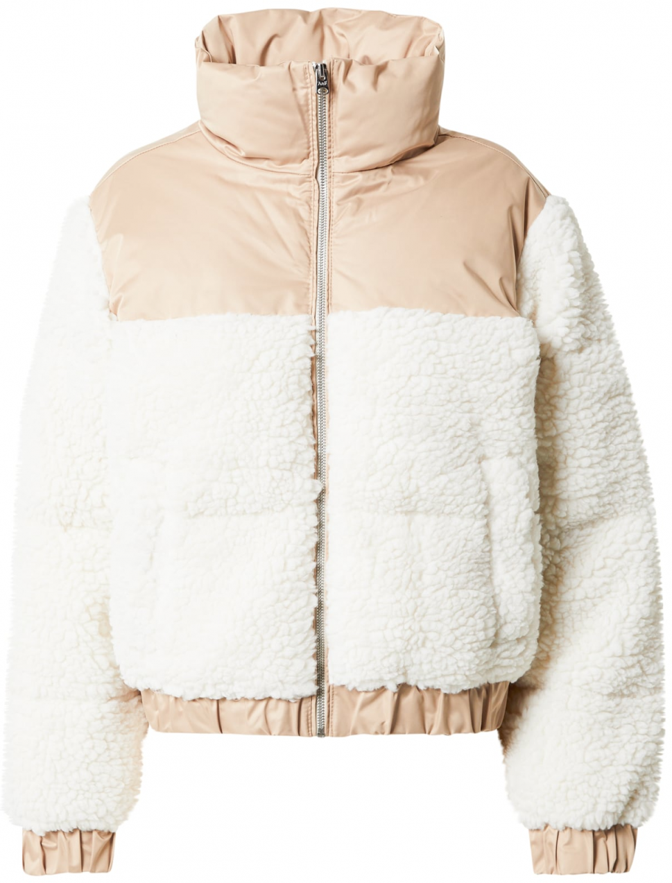 Abercrombie & Fitch Prechodná bunda  béžová / svetlobéžová