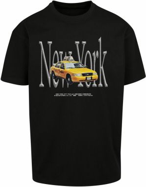 Mister Tee Tričko 'NY Taxi'  zlatá žltá / dymovo šedá / čierna / biela
