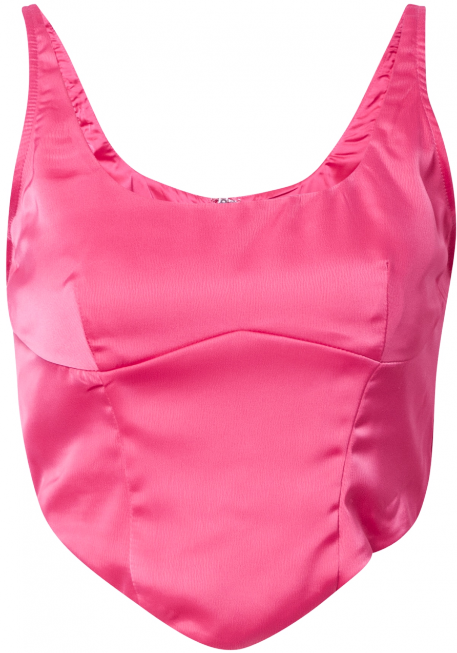 Misspap Top  fuksia