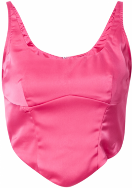 Misspap Top  fuksia