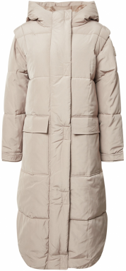 River Island Zimný kabát  béžová