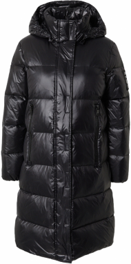 ARMANI EXCHANGE Zimný kabát  čierna / biela