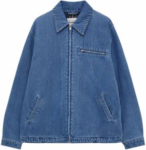 Pull&Bear Prechodná bunda  modrá denim