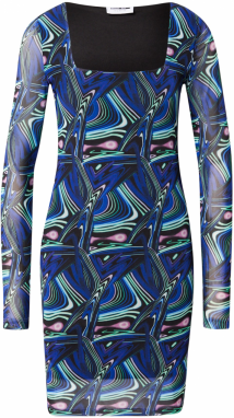 Noisy may Šaty 'LESLEY'  modrá / tmavomodrá / mätová / fialová