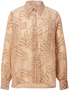 Line of Oslo Blúzka 'Gene'  svetlohnedá