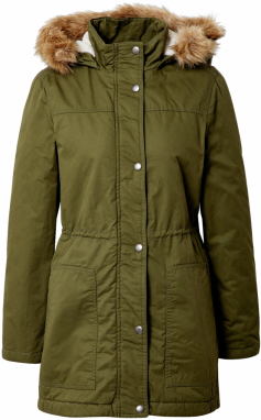GAP Prechodná parka  béžová / zelená / biela
