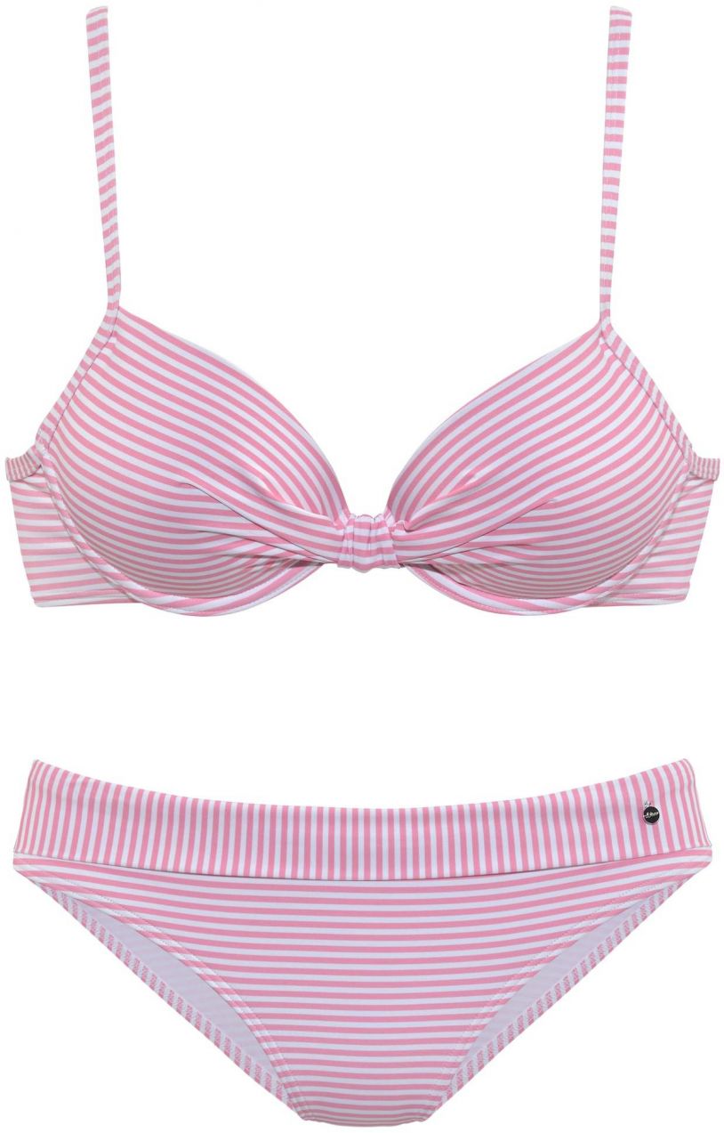 s.Oliver Bikiny  svetloružová / biela