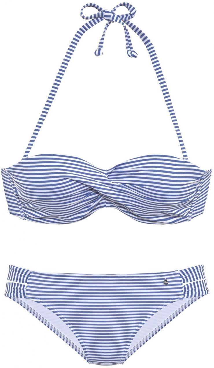 s.Oliver Bikiny  kobaltovomodrá / biela