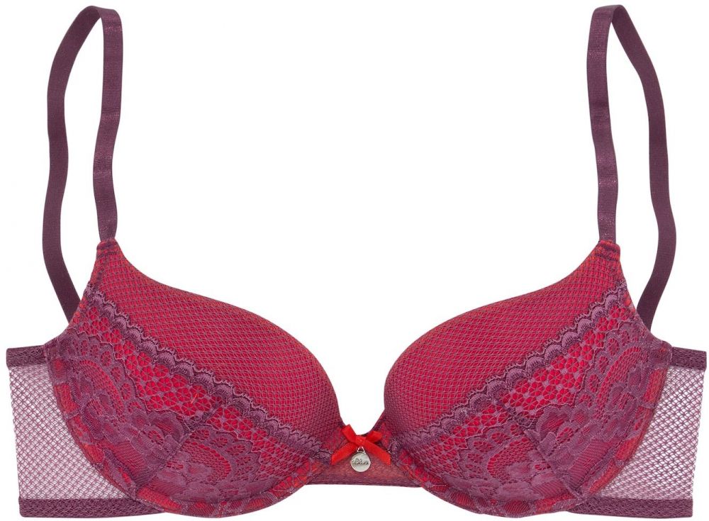 s.Oliver Podprsenka  cyklaménová / červeno-fialová