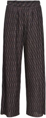 OBJECT Petite Nohavice 'LUX'  fialová / čierna